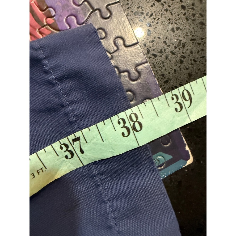 Nike Womens Sportswear Cargo Pants Navy Blue Tapered Elastic Waist Small - Picture 9 of 10